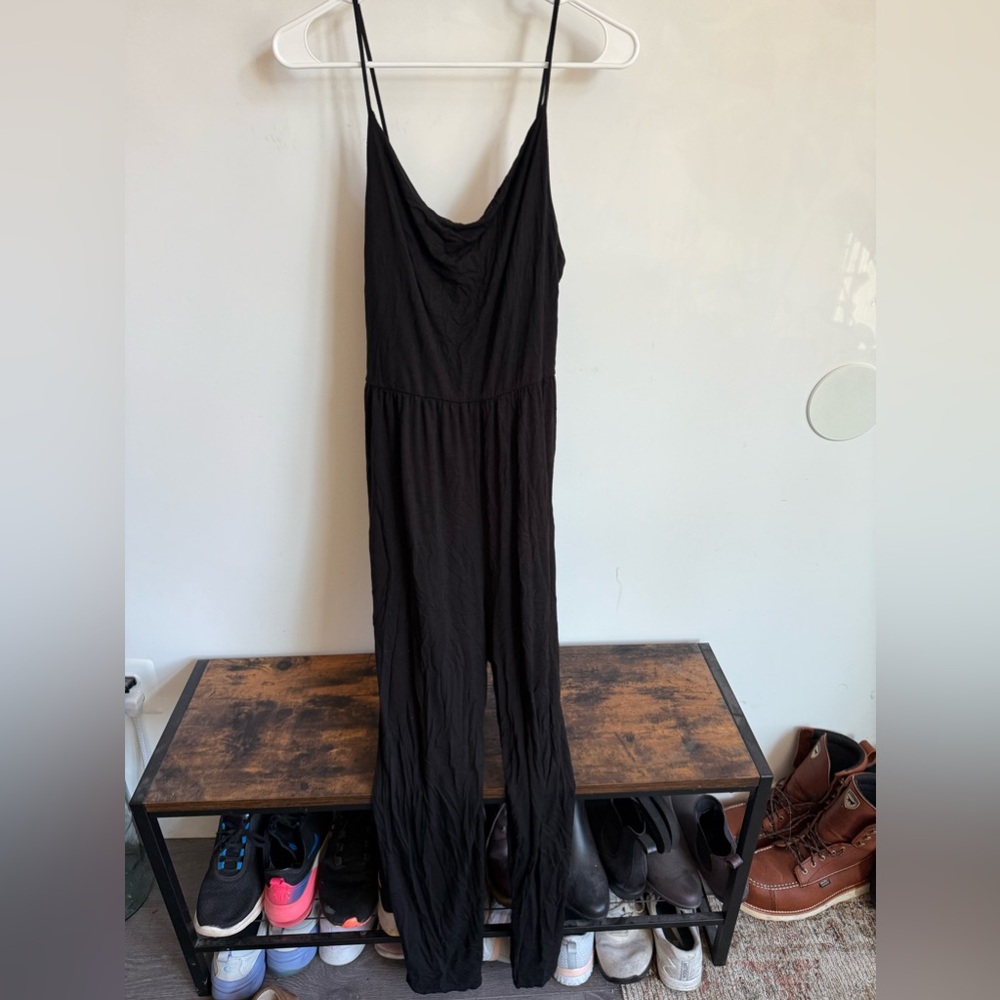 Black jumpsuit